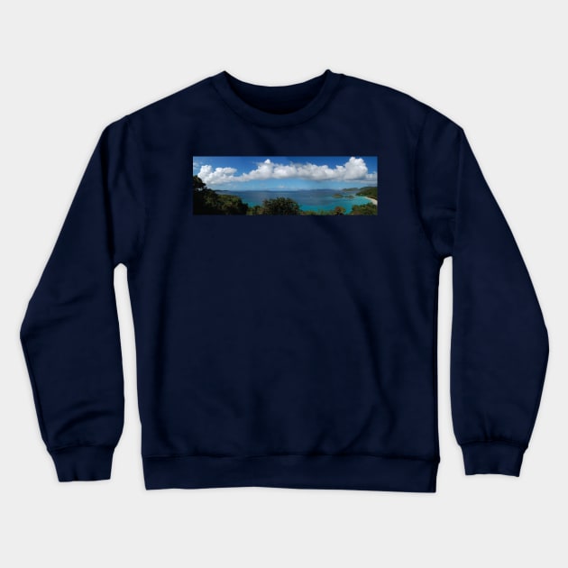 Trunk Bay - St. John - US Virgin Islands Crewneck Sweatshirt by CHBB